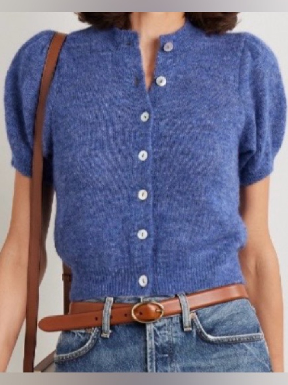Doen Anisa cardigan in Blue Dusk Size M